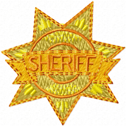 Police Embroidery Design 4